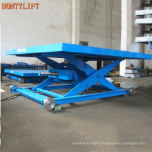 electric hydraulic cargo lift table/small stationary scissor lift